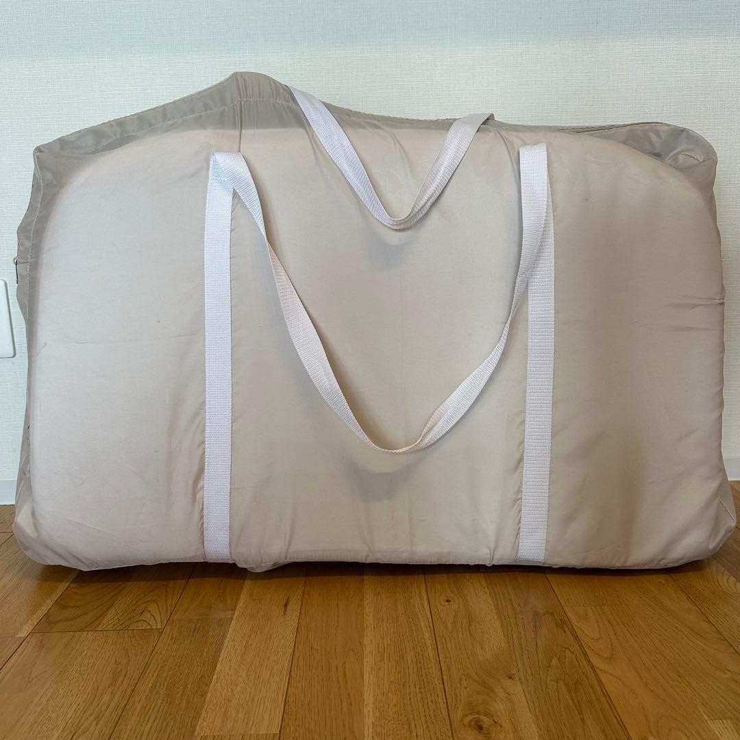 【美品】KATOJI ベッドサイドベッド Soine(ベージュ)