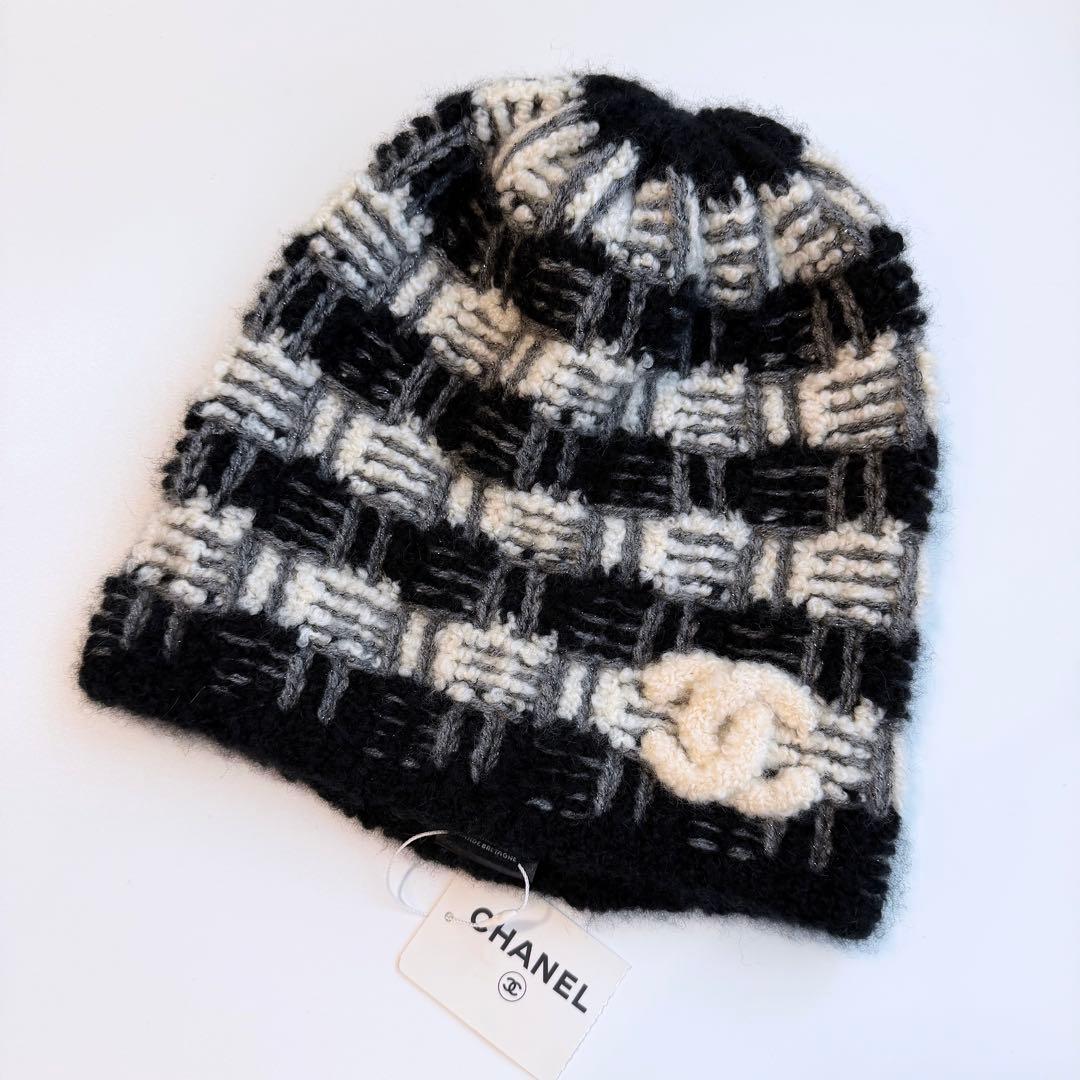 CHANEL シャネル ニット帽 ビーニー
