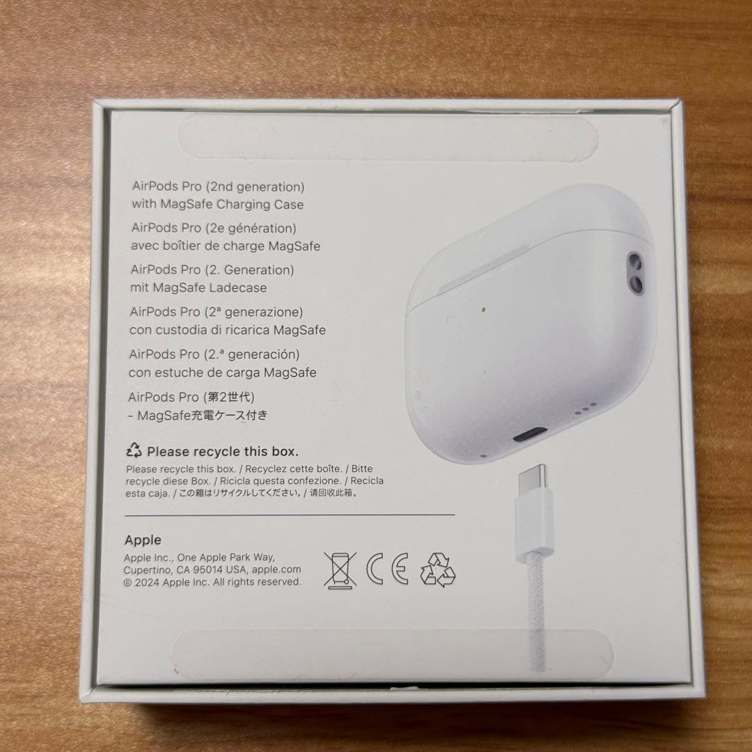 AirPodsPro 第二世代 タイプC MTJV3J/A エアーポッズプロ2