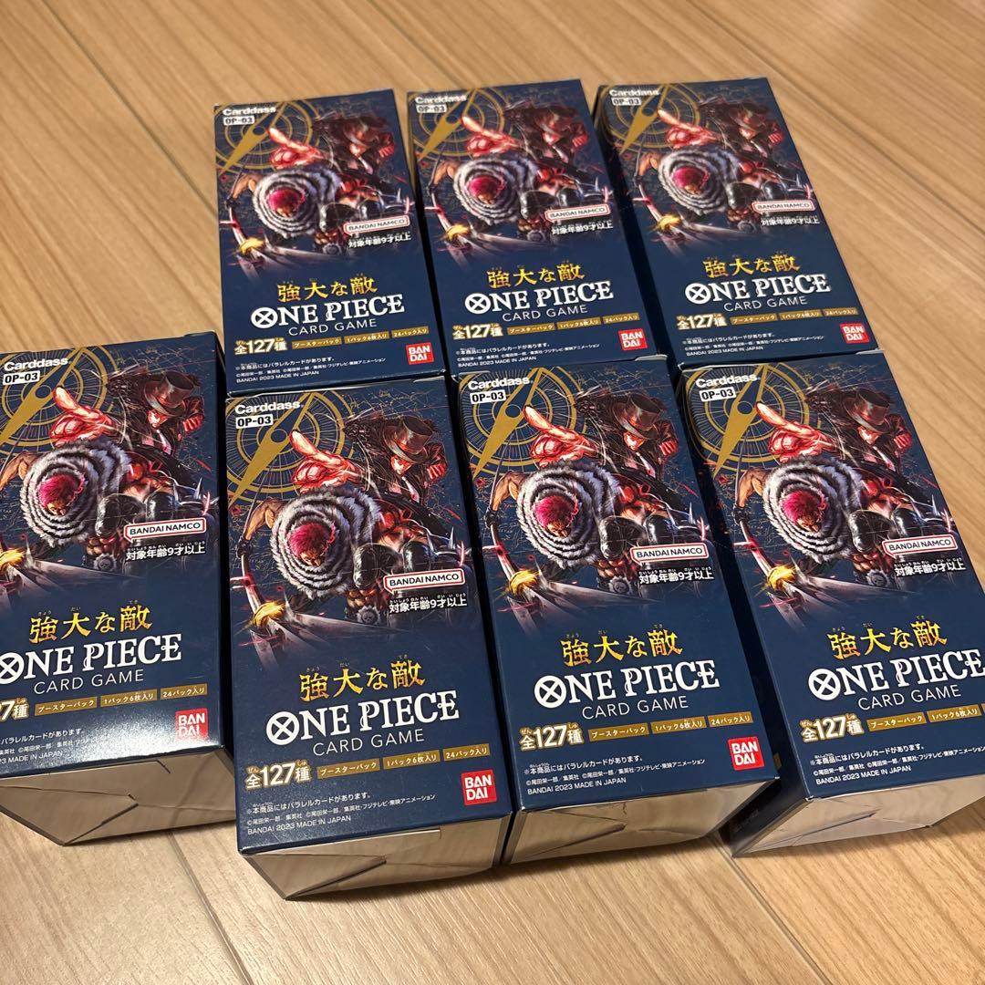 【新品未開封】ワンピースカード　強大な敵 BOX （テープ付き）