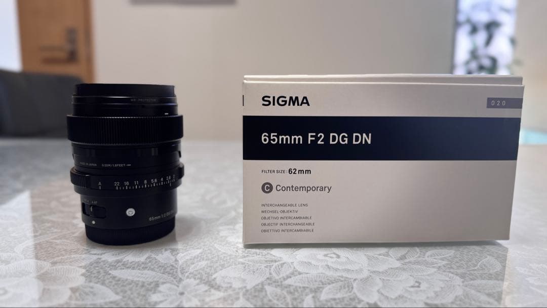 極上品　SIGMA 65mm DG DN 状態良好