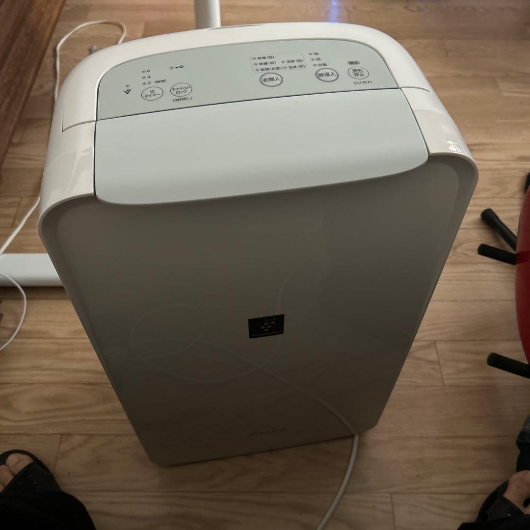 Sharp CV-R71-W 除湿機 コンプレッサー式 7.1L ホワイト