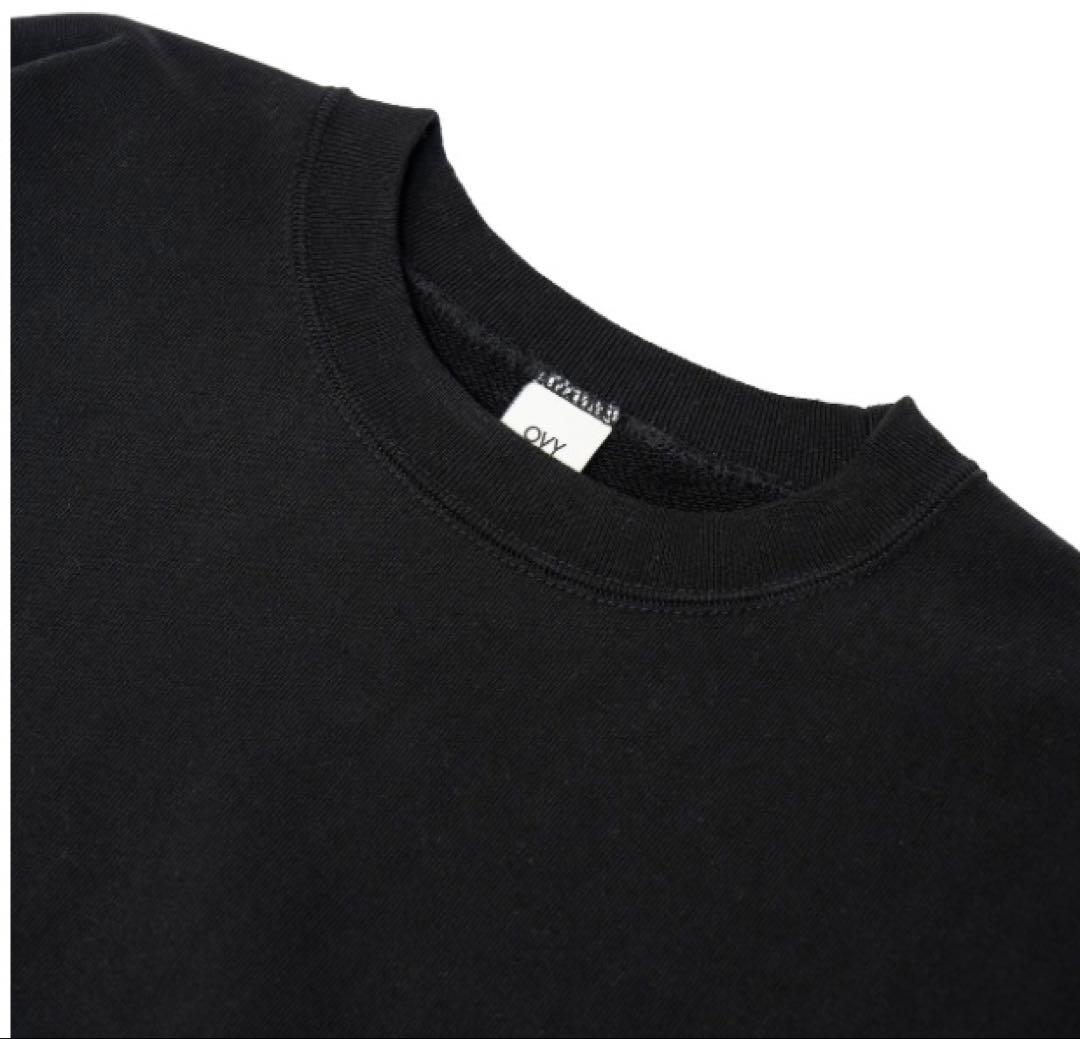 トップス OVY Basic Crew Neck Sweat black M