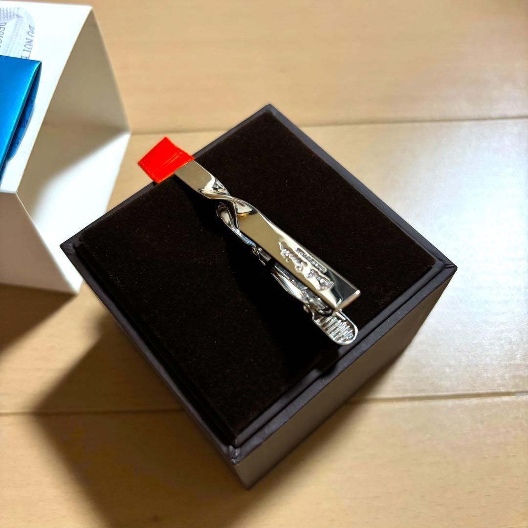 Paul Smith ネクタイピン新品　シルバー925 ツイスト　最上位モデル