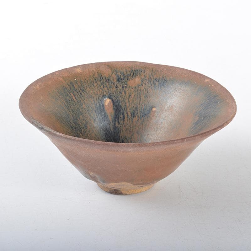 中国　南宋　建窯　兎毫盞　禾目天目茶碗　M R4304