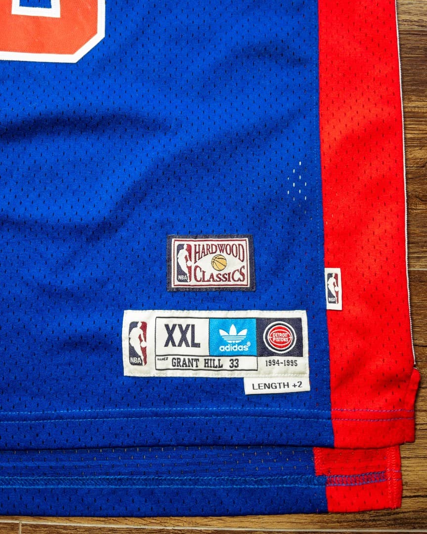 グラント・ヒル PISTONS ジャージ XXL