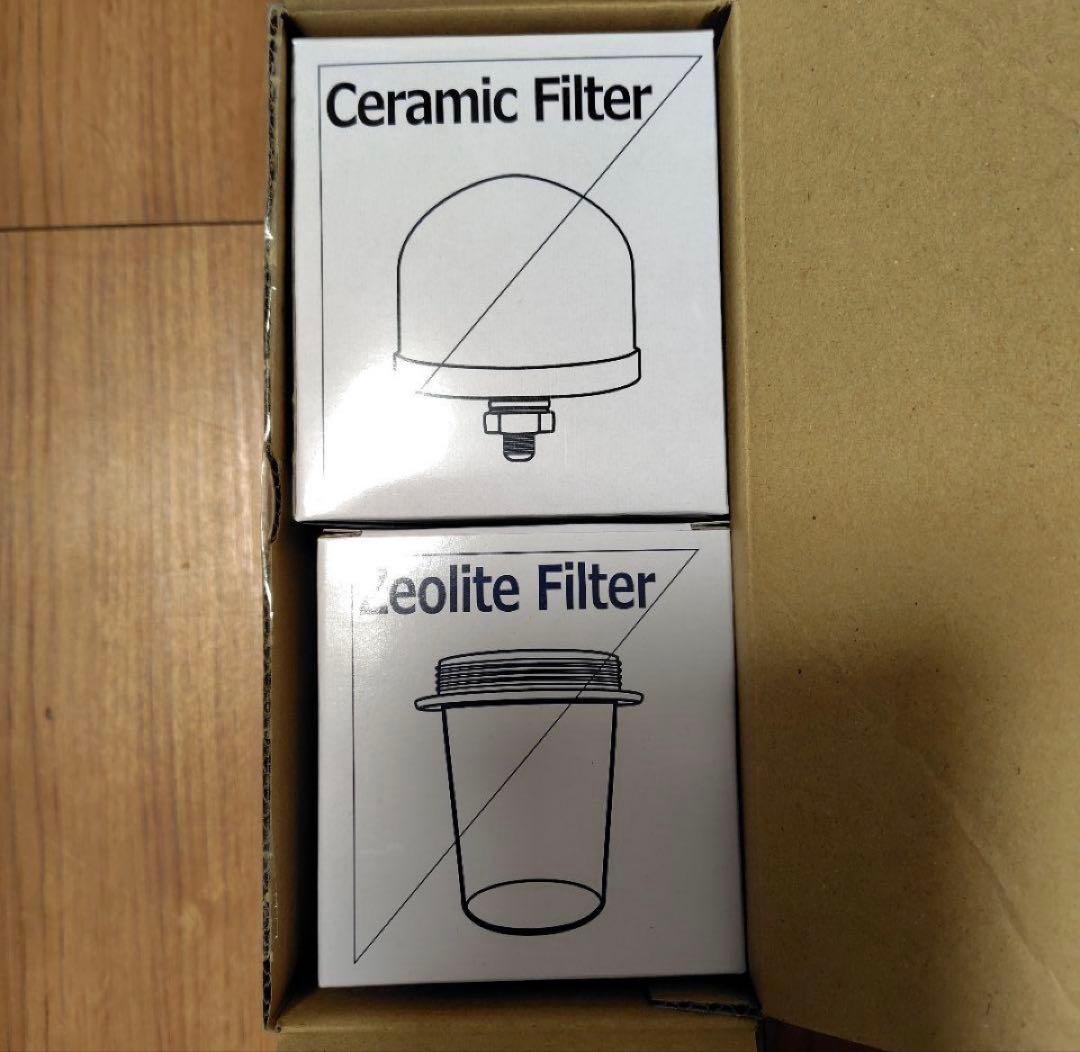 ポタポタクラブ　NEWセラミックフィルター&ゼオライトフィルター　セット