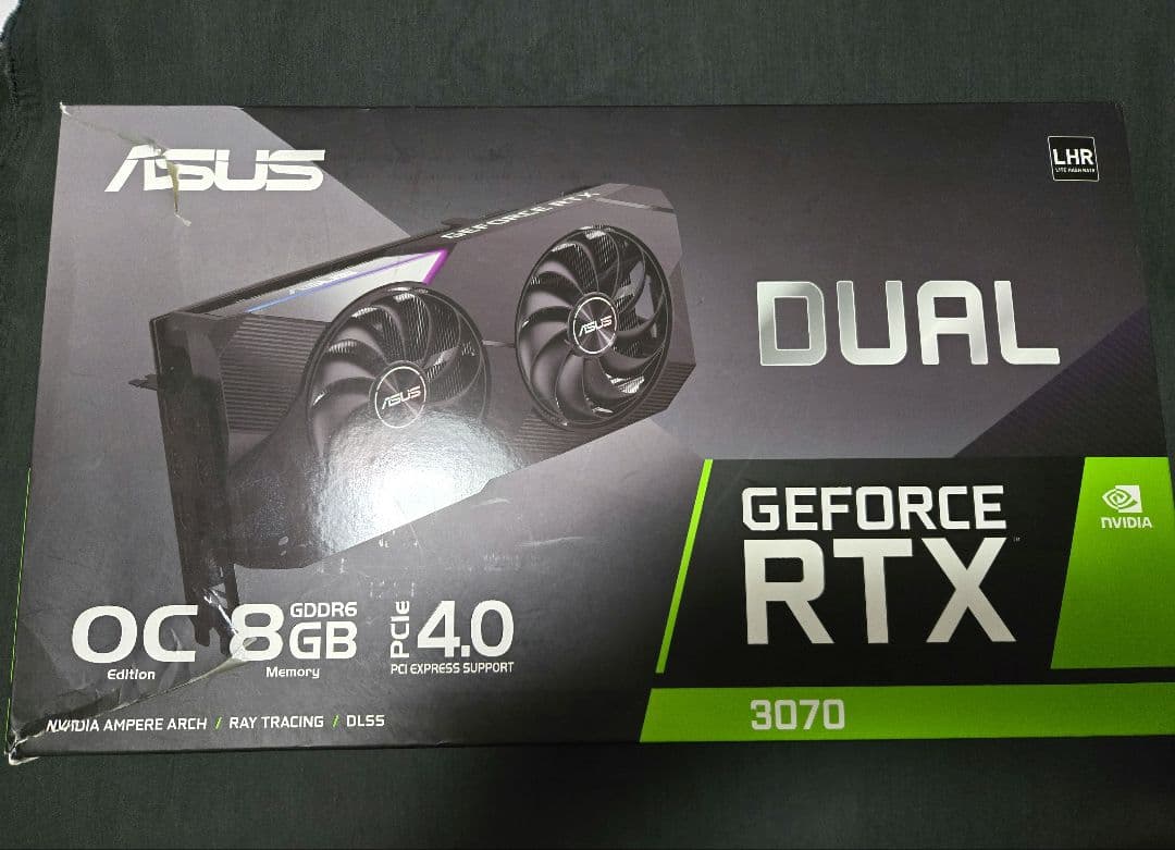 グラフィックボード・グラボ・ビデオカード ASUS GeForce RTX 3070 OC 8GB