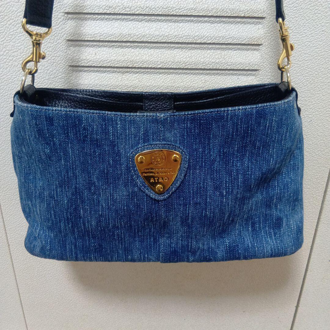 ☆美品☆アタオ デニム ショルダーバッグ