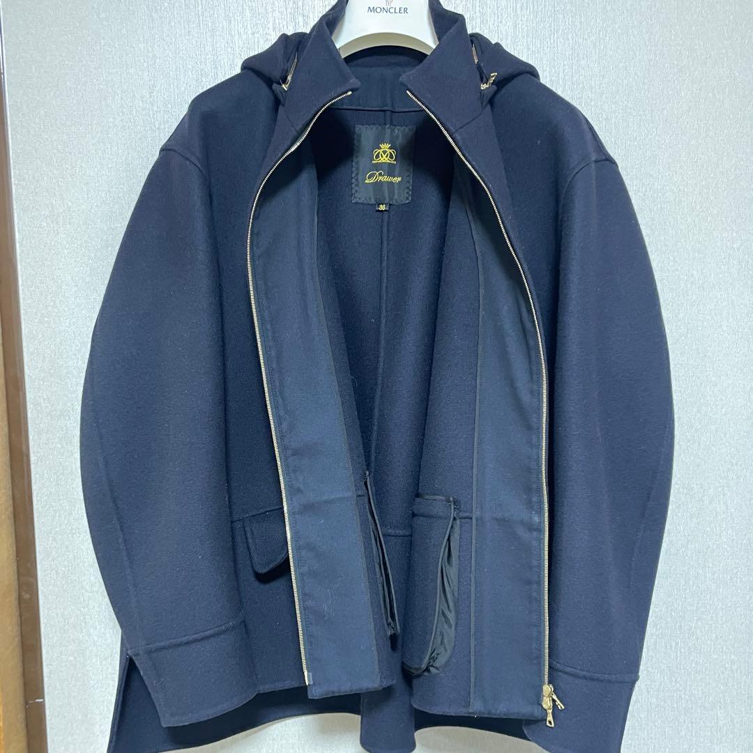 Drawer　ネイビーウールコート