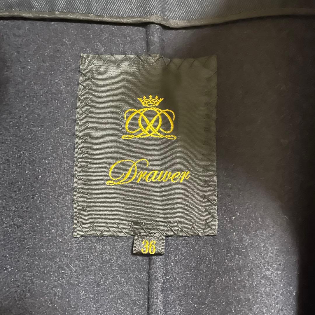 Drawer　ネイビーウールコート