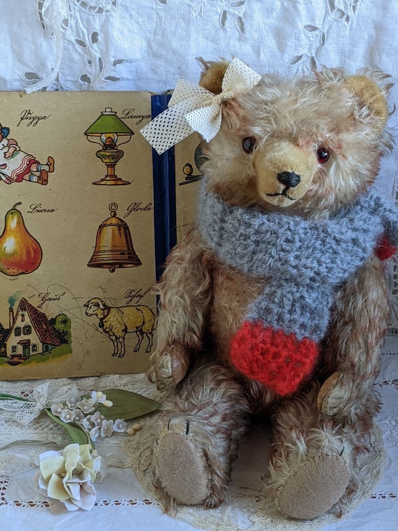 【k】アンティークベア　アンティークテディベア　ハーマン