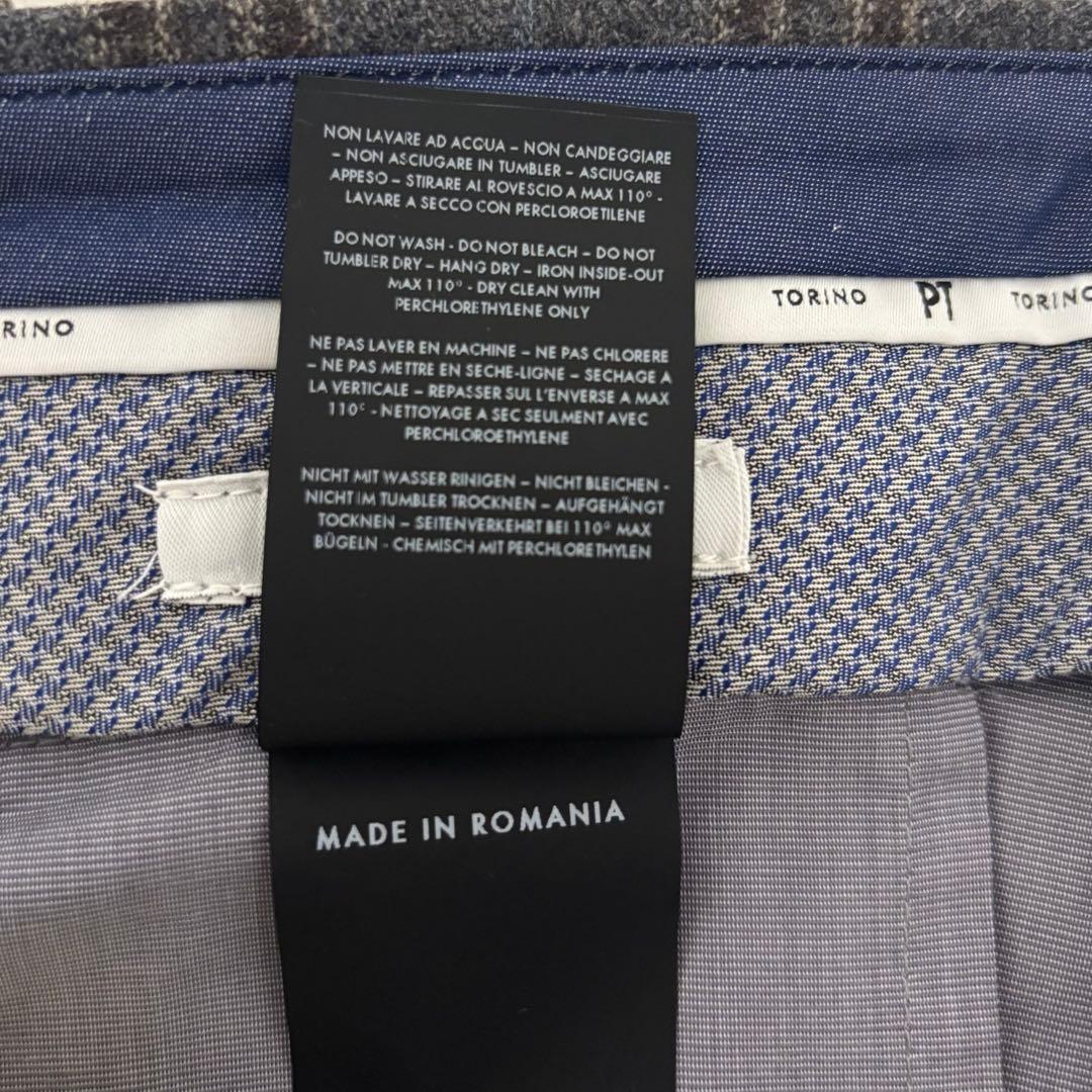 新品未使用 PT TORINO ピーティートリノ ウール パンツ スラックス46