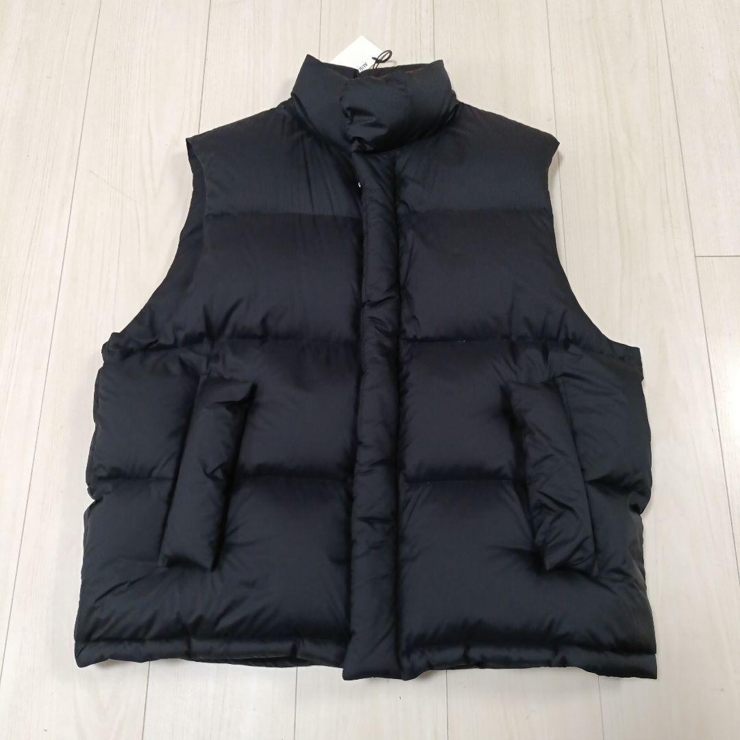 24AW オーラリー SUPER LIGHT ダウンベスト　黒　4　新品