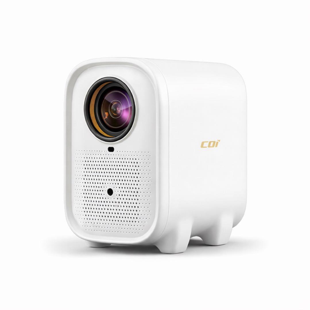 新品 COI-UNO5 プロジェクター GTV搭載フルHD1080pWiFi 白