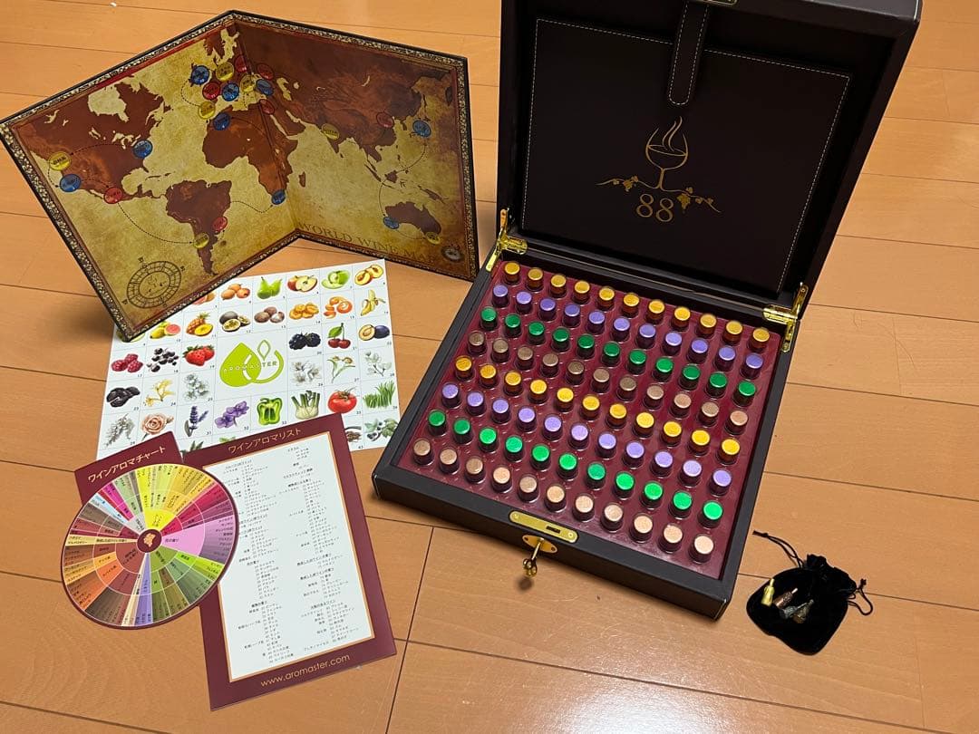 マスターワインアロマキット 88本セット【おまけ付き】