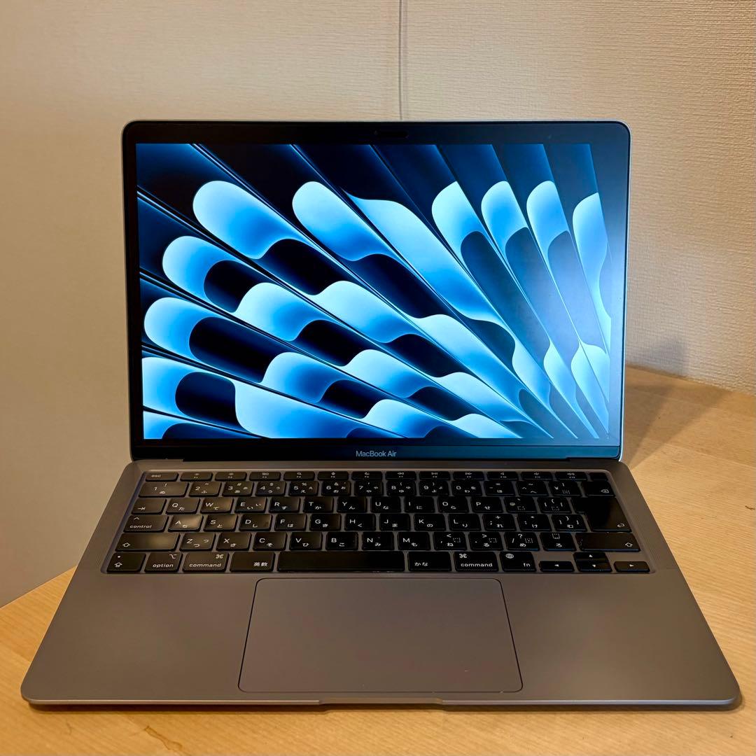 【メモリ16GB】MacBook Air (M1, 2020)容量256GB