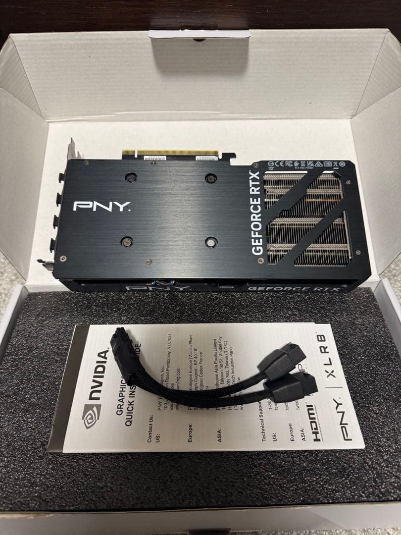 グラフィックボード・グラボ・ビデオカード PNY GeForce RTX 4070 SUPER 12GB GDDR6X