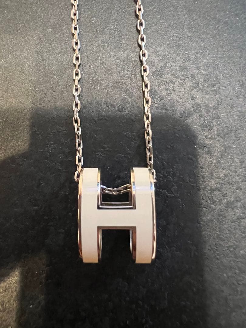 エルメス　　Hネックレス　ポップアッシュ
