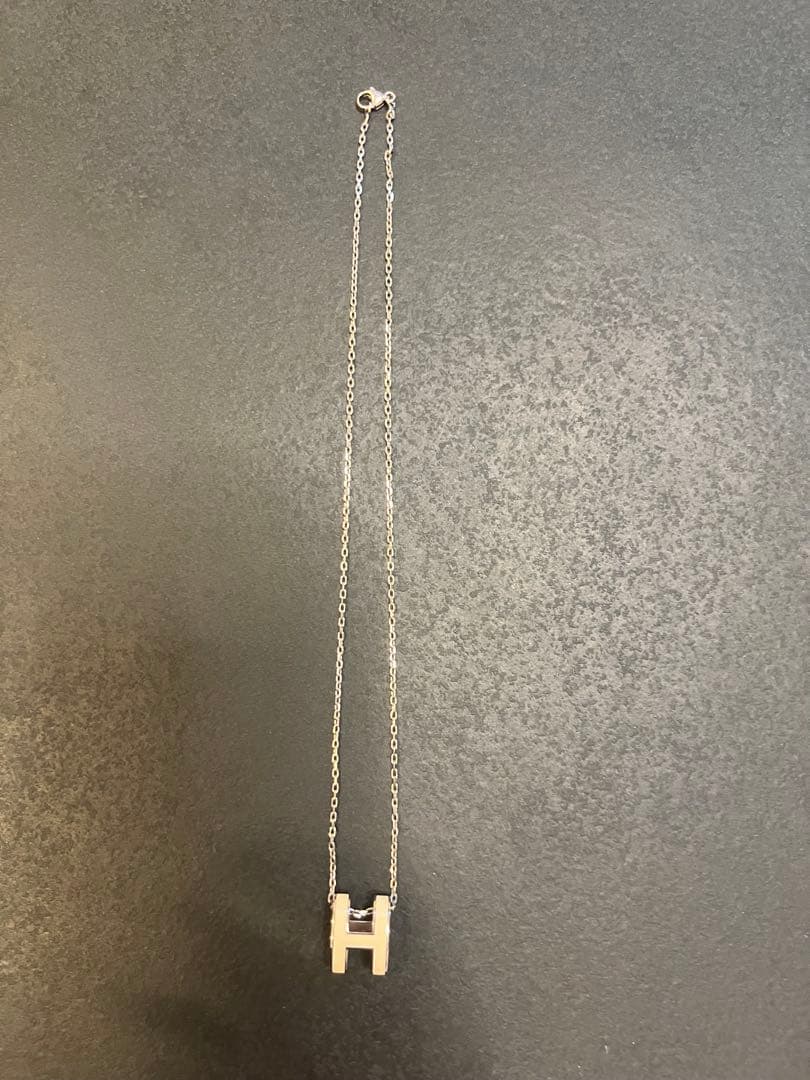 エルメス　　Hネックレス　ポップアッシュ