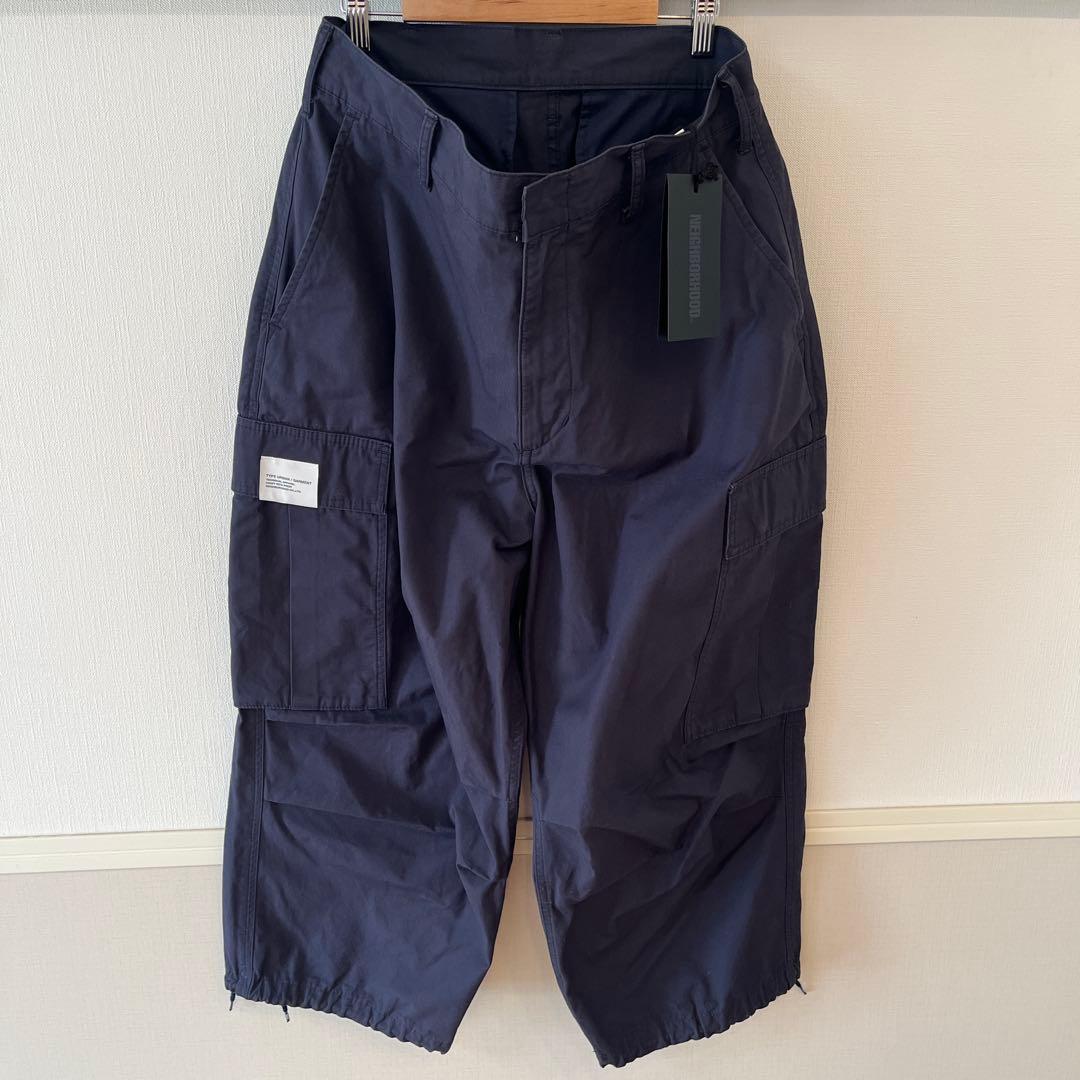 NEIGHBORHOODネイバーフッド WIDE CARGO PANTS M
