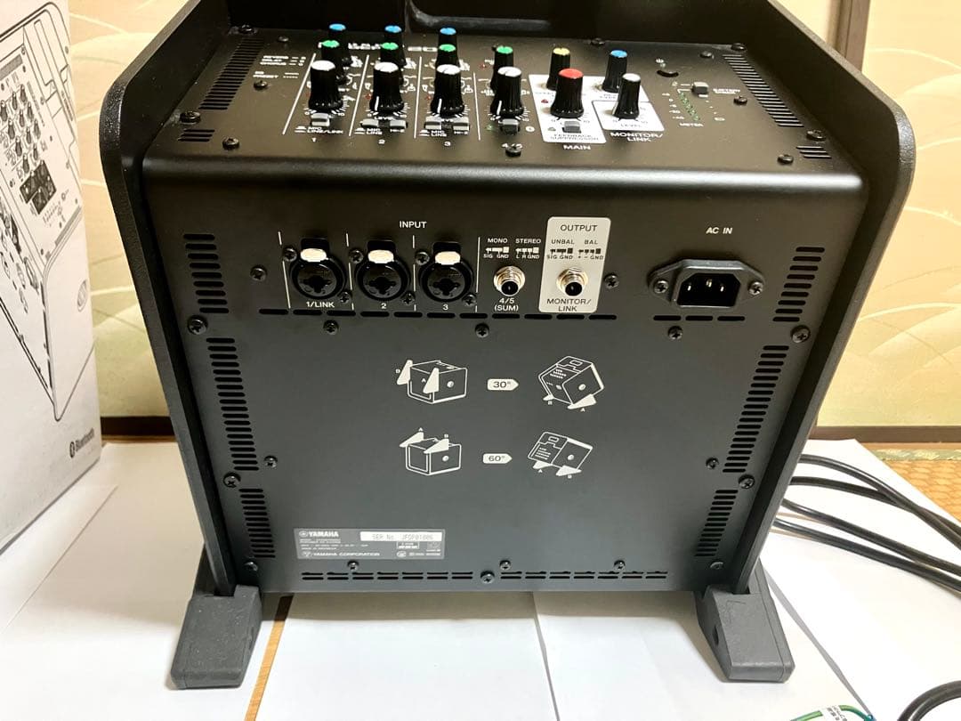 【美品】最終割引YAMAHA STAGEPAS200BT ポータブル アンプ