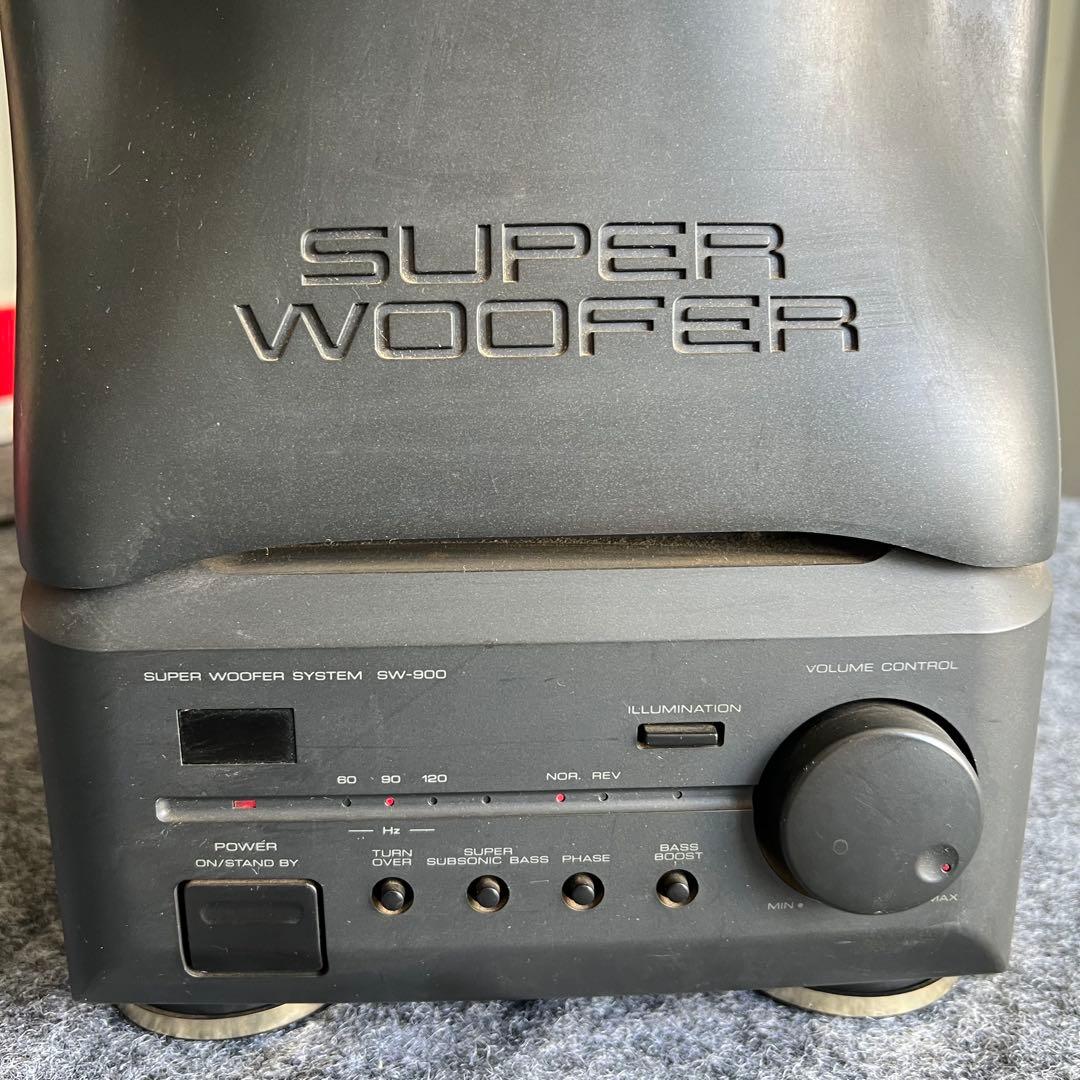 FC16激安早い者勝ち ✨　ケンウッド　SW-900 スピーカー　オーディオ✨