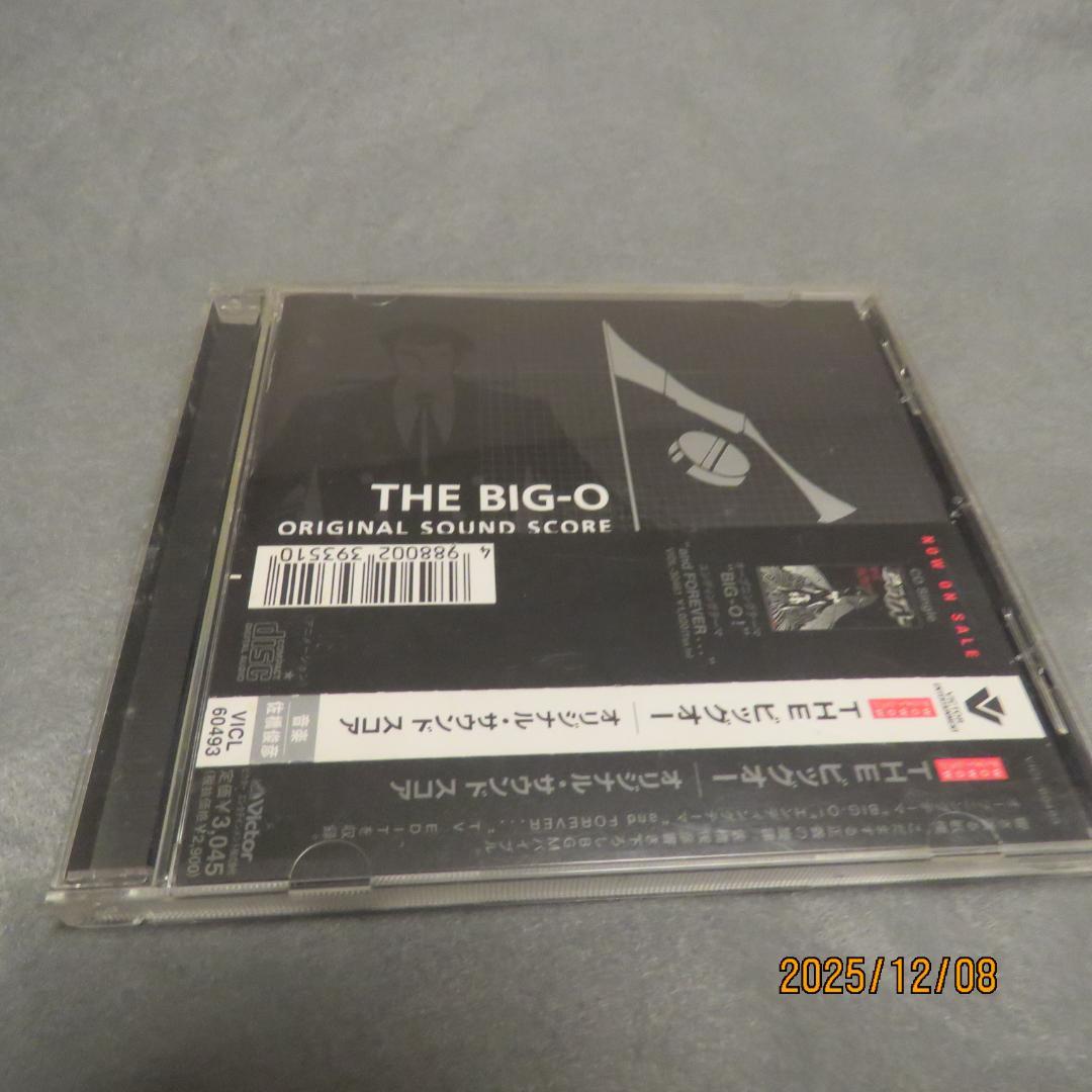 THE BIG-O ORIGINAL SOUND SCORE CD　ビッグオー