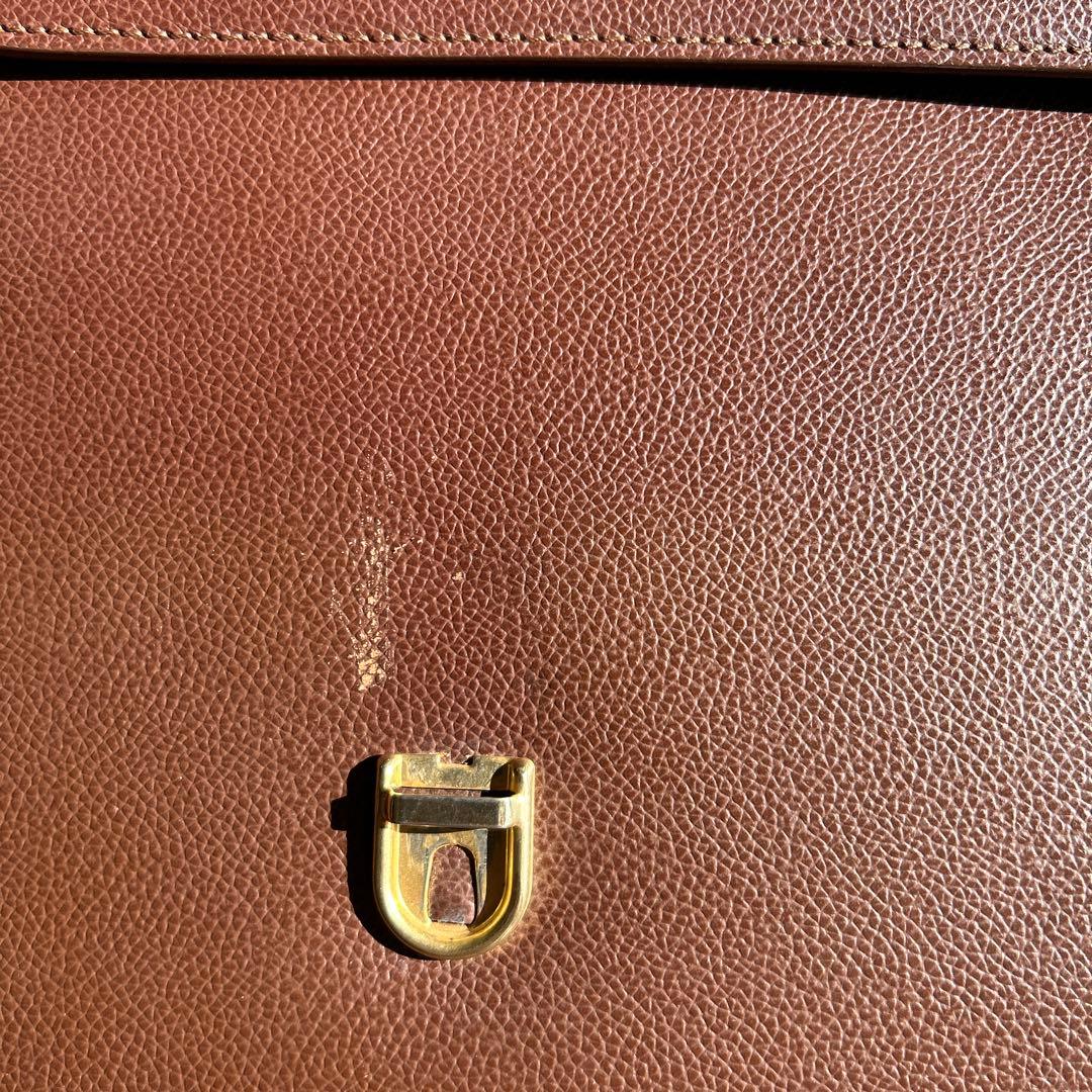 高級　Burberry ビジネスバック　男女共　茶系色