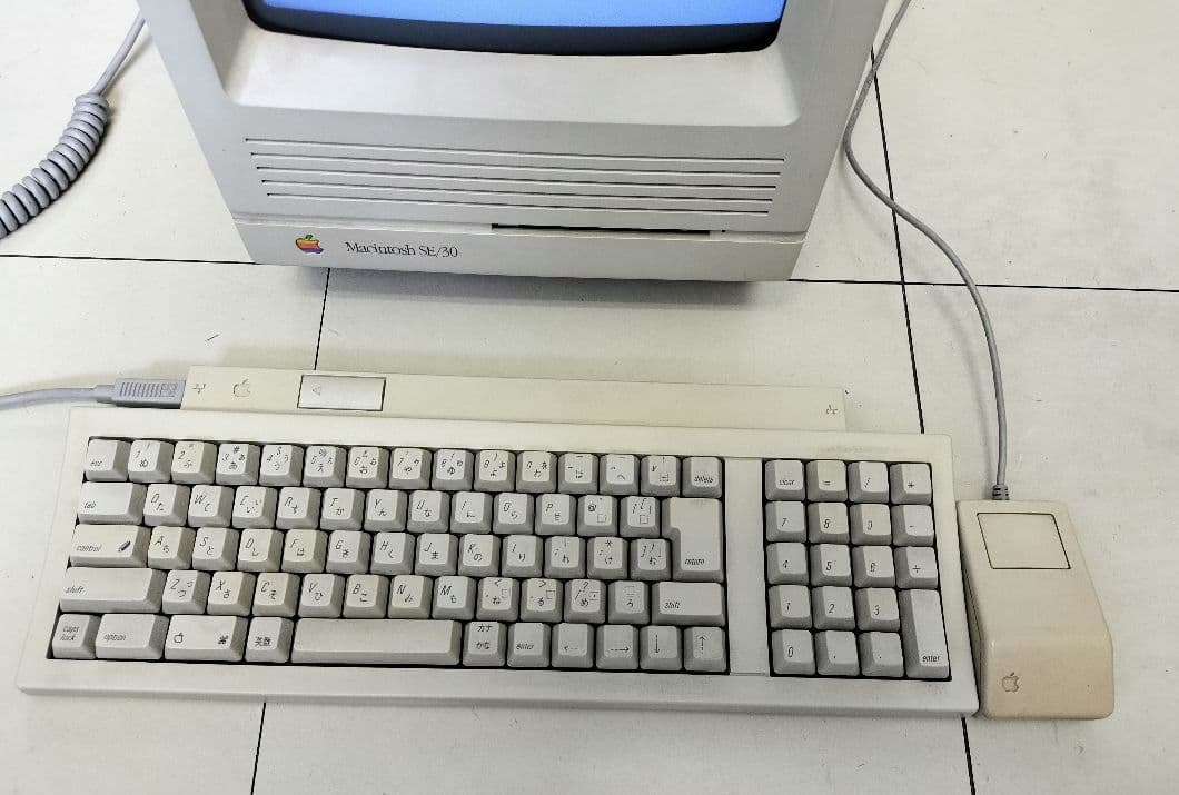 Apple Macintosh SE/30 本体 キーボード マウス