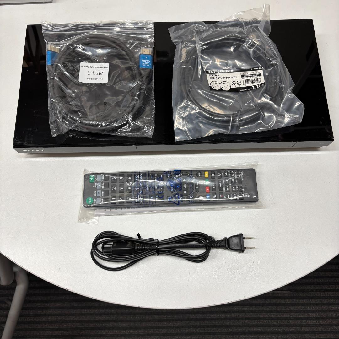 【完動・付属品フルセット】W録 ソニー BDレコ BDZ-ZW1000 1TB
