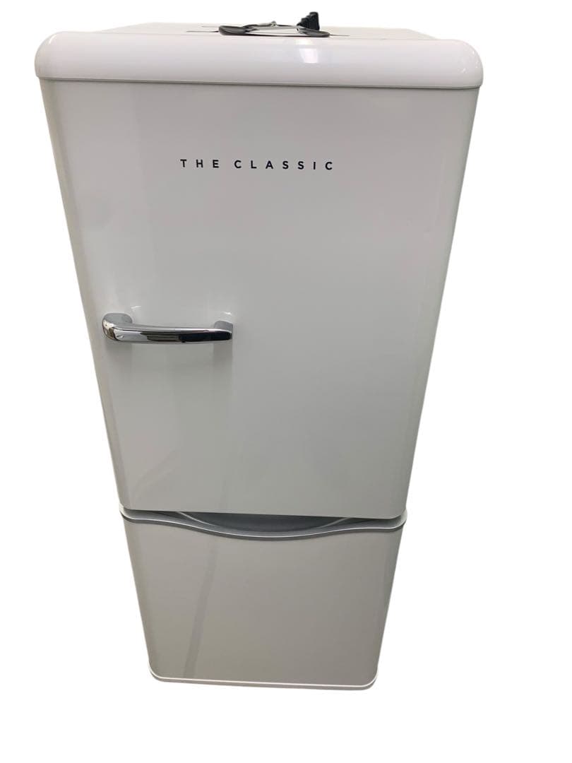 DR-C15AW レトロデザイン冷蔵庫 150L 人気モデル 大阪限定