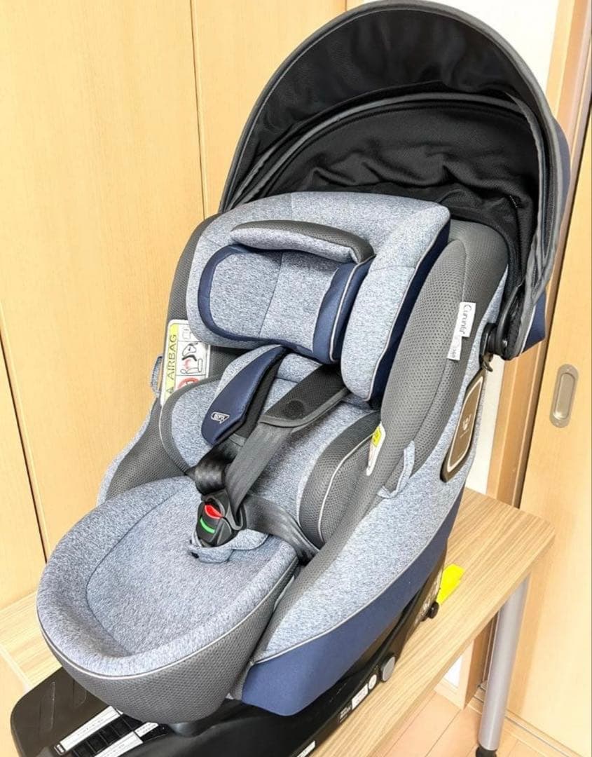 Aprica クルリラプラス３６０°セーフティ ISOFIX 最高クラス