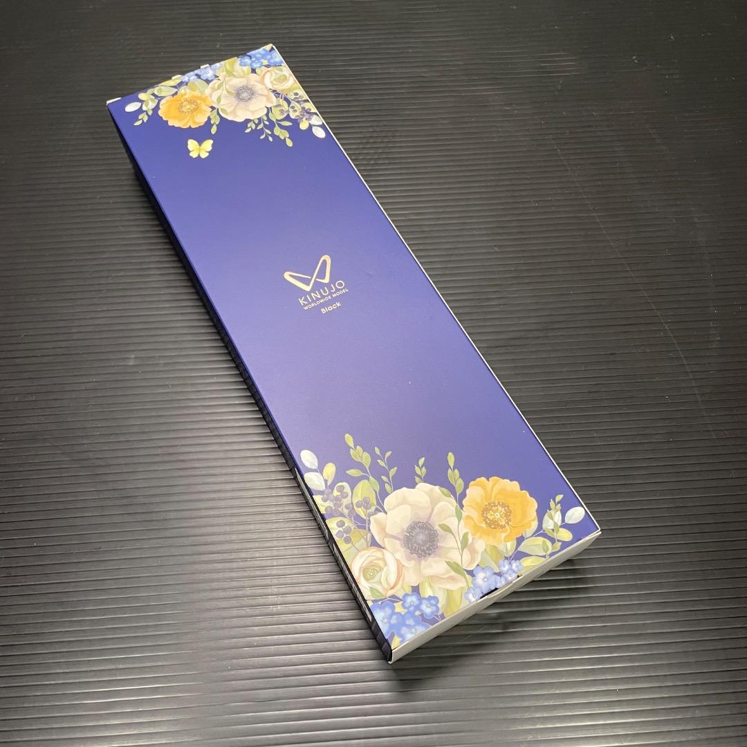 ペペロンチーノ絹女 海外対応ストレートアイロン DS200-BK