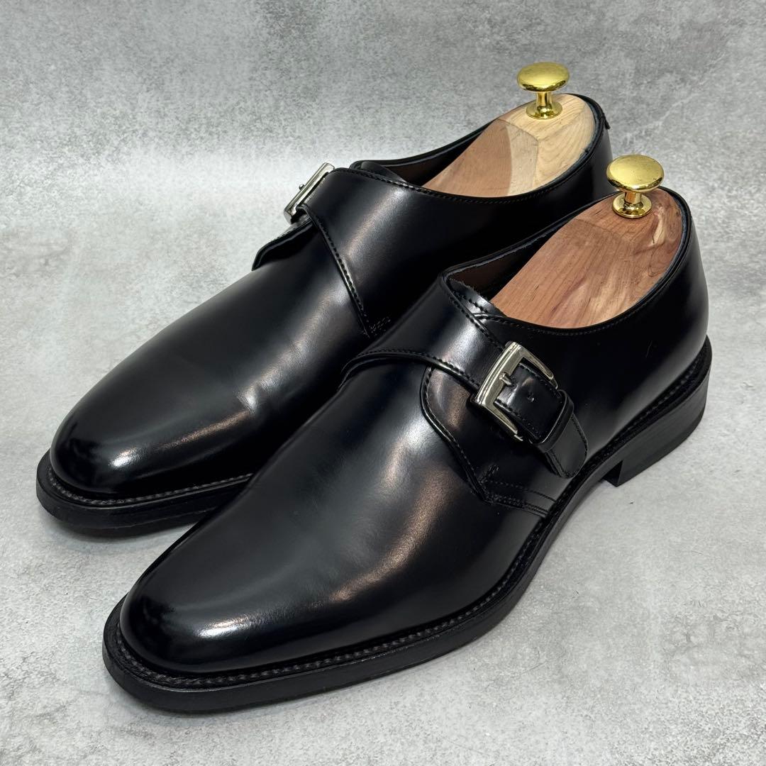 【新品】定価3.3 REGAL リーガル 17BL シングルモンク 革靴