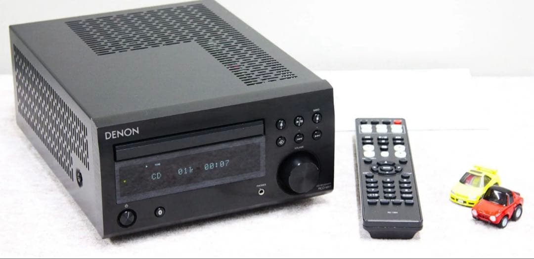 ディスクリートアンプ搭載Bluetooth®対応CDレシーバーRCD-M41黒