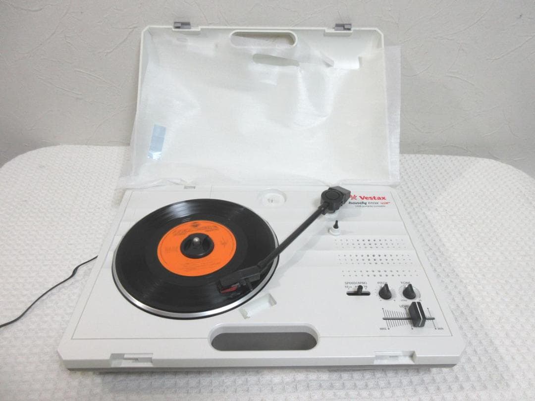 Vestax ポータブルターンテーブル handytrax USB