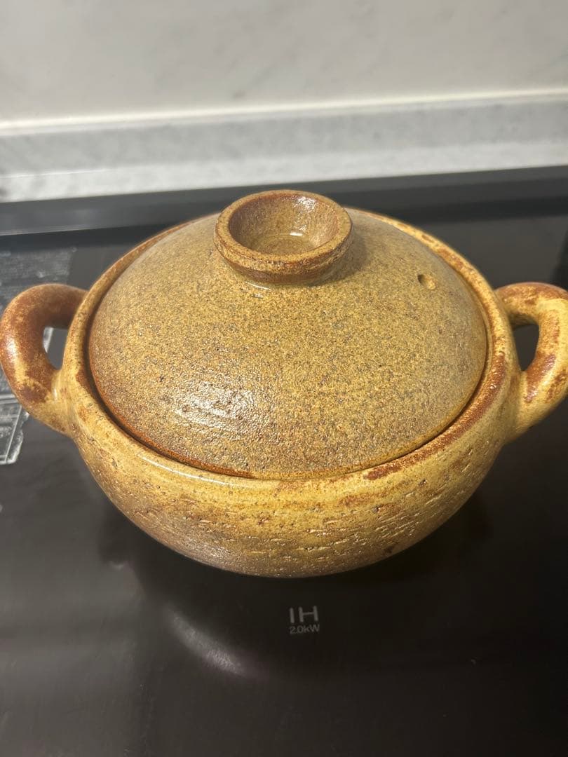 長谷園　味噌汁鍋　小