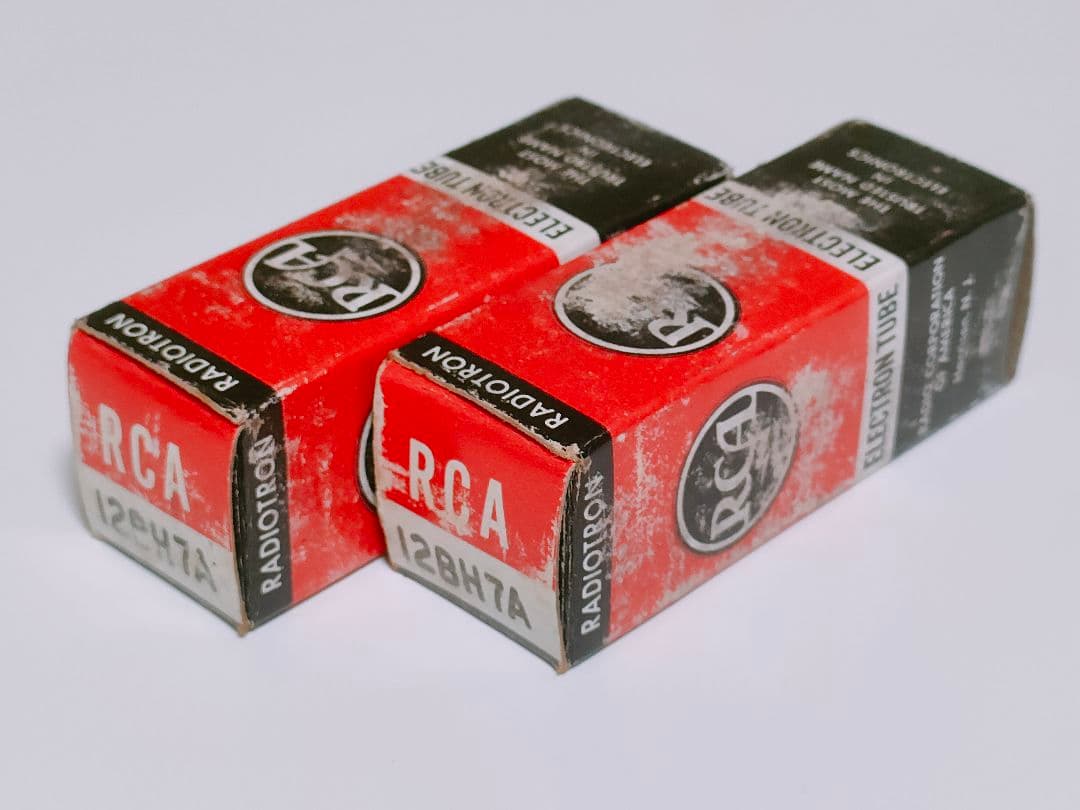 RCA 真空管 12BH7A 未使用に近い 2本セット