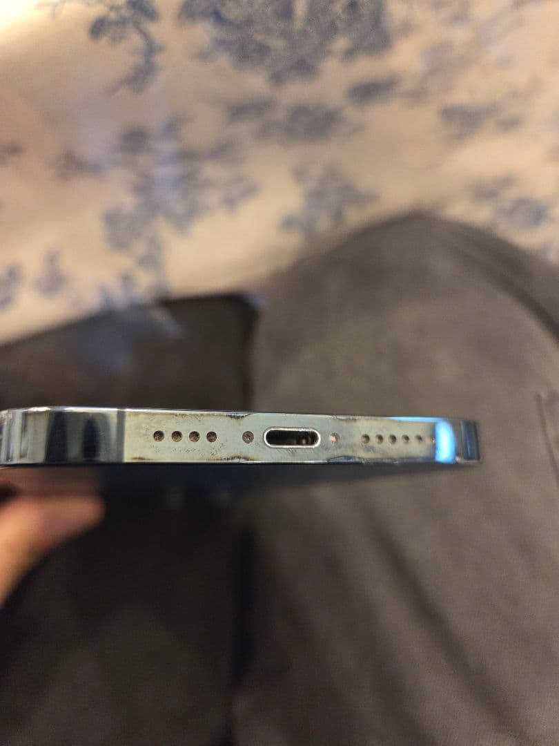 Apple iPhone 12 promax本体 ブルー ジャンク？