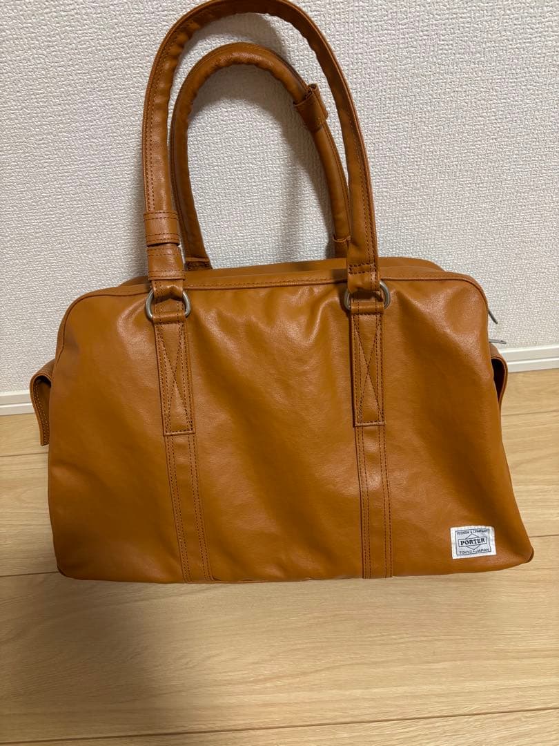 PORTER ボストンバッグ キャメル