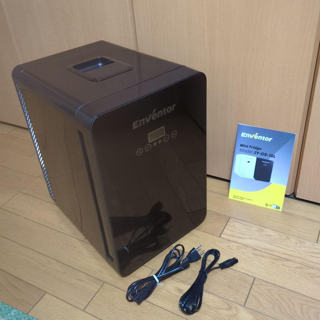 【Envíntor ミニ冷蔵庫 黒】