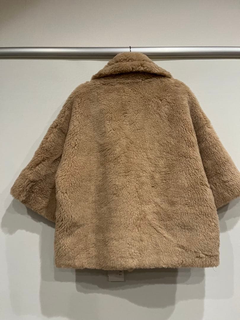 テディベア　コート　新品未使用　ベージュ　Sサイズ　MaxMaraお好きな方に