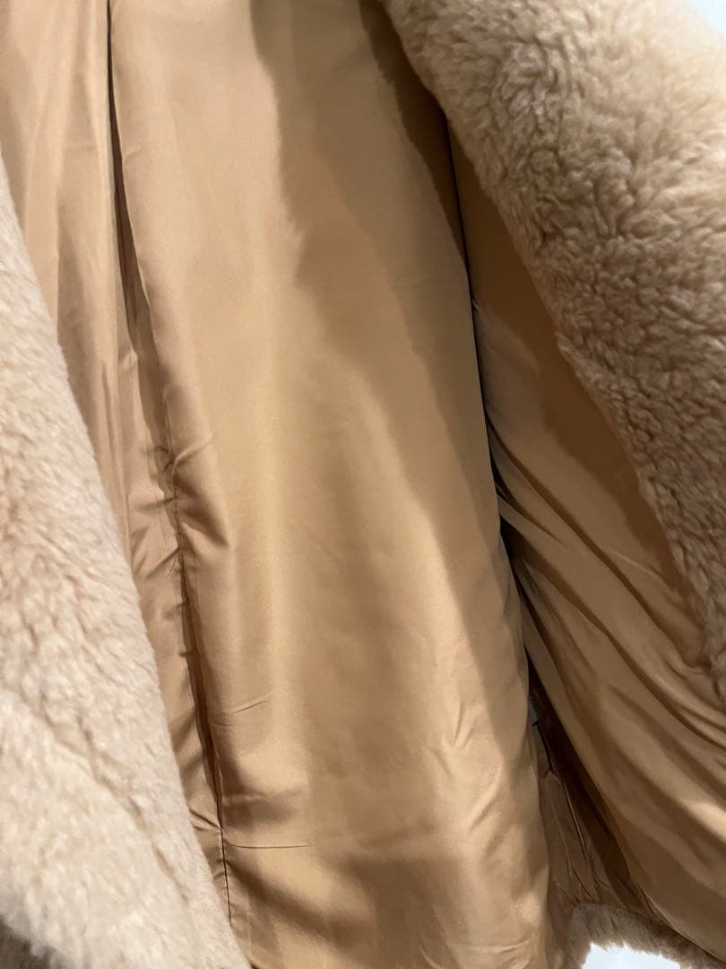 テディベア　コート　新品未使用　ベージュ　Sサイズ　MaxMaraお好きな方に