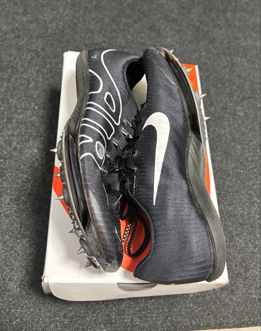 Nike エアズーム マックスフライ モアテン 黒【25.5cm】maxfly