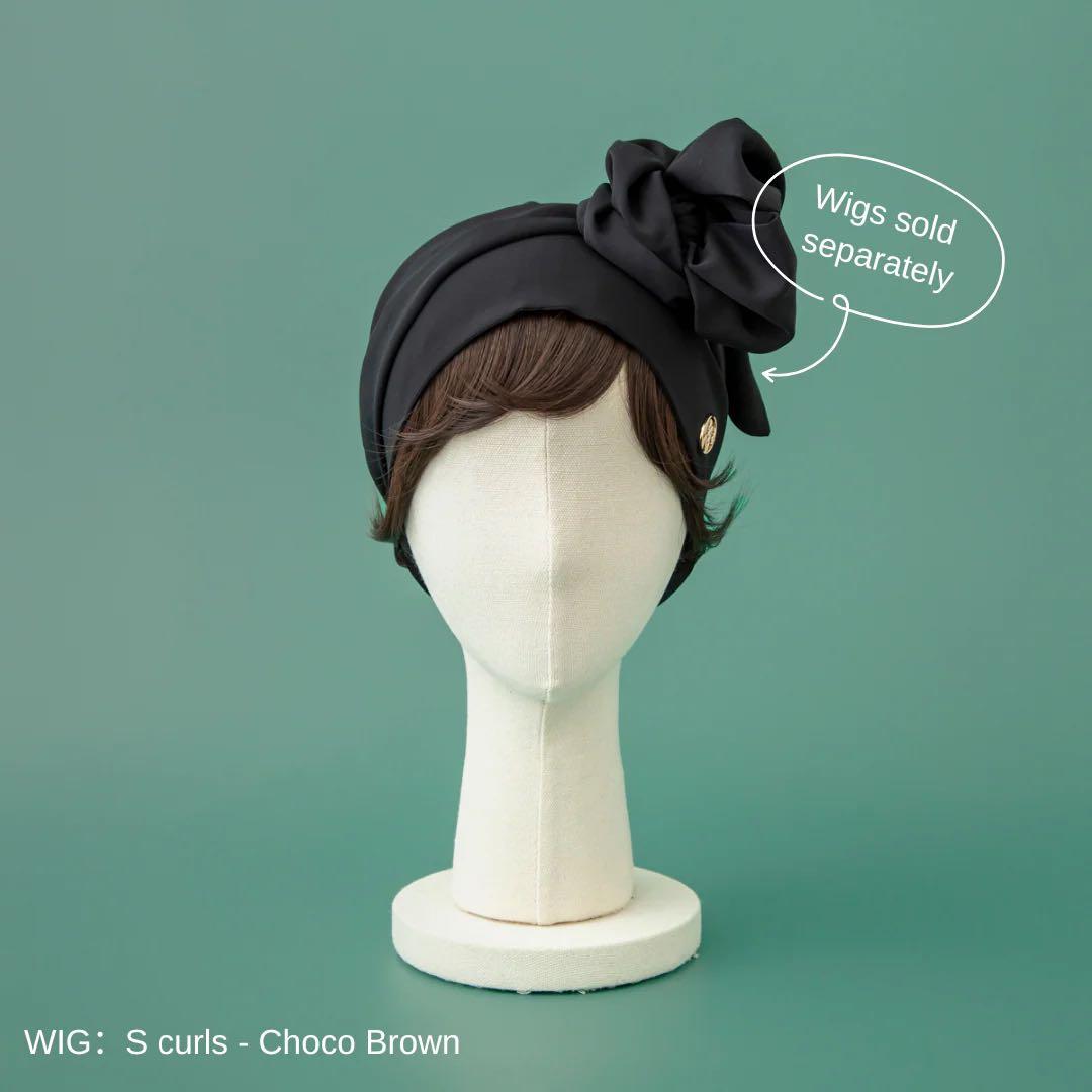 新品●バレンBAREN スカーフ(L)ブラック●医療スカーフ