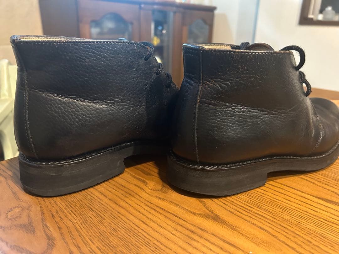 ダナー　チャッカブーツ　黒　25.5