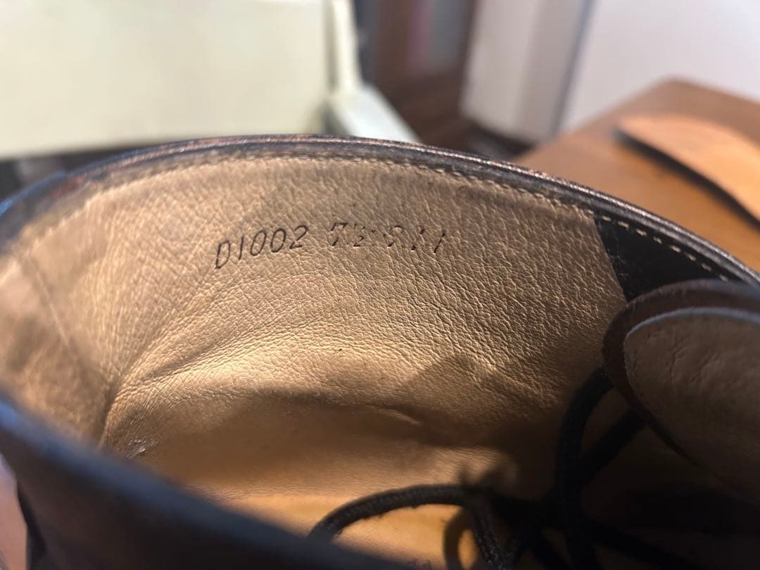 ダナー　チャッカブーツ　黒　25.5