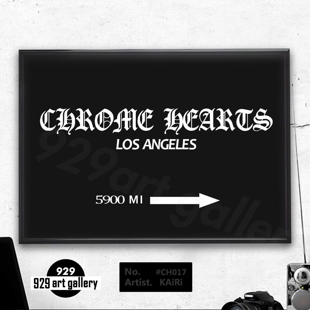 CHROME HEARTS☆A4額装済アートポスター#CH17☆クロムハーツ