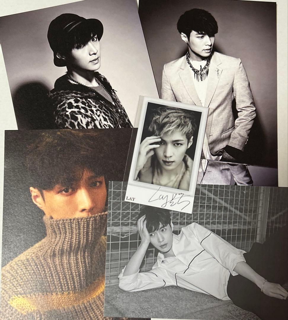 EXO レイ　张艺兴 LAY ポストカード　ポラロイドカード　トレカ　セット